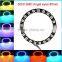 5050 smd 80mm DC12V Black PCB full circle angel eyes for honda fit