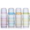 oem diller leakproof portable rainbow pinstripe stainless steel flask