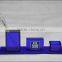 Custom Made Clear Acrylic Desk Pen Holder With DIfferent Logo