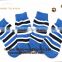 S17 hot sale cotton knitted blue striped dog socks