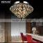 Chrom Metal Mini Crystal Ceiling Lamp Crystal Ball MD83046