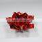 Red ceramic artificial flower wholesale decoration