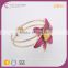 G69799I01 Tanishq Jewellery Japanese Magnetic Ladies Red Flower Cuff Gold Plated Bracelet Designs Models