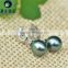 tahitian black baroque pearl earrings for sale at best offer