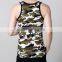 Cheap camouflage tank top for men hot selling &sexy camouflage tops men