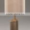 2015 Modern poly with fabric shade saving table lamp/light