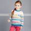 DK0002 dave bella 2015 autumn girls boutique sweater children's clothes girls jacquard sweater children's fashionable sweater