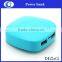 colorful power bank dual usb for smartphones