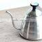 Stainless Steel Metal Type pour over kettle for coffee with thermometer,pour over kettle,pour over coffee kettle