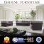 Leisure coffee color fabric sofa AL026