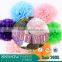 wedding items tissue pom poms wedding decoration materials