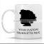 Decal ceramic cup,11 oz ceramic mug, gift porcelain mug