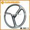 CBK T700 Lightweight Carbon Fiber 700C Road Track 3 Spoke Bicycle Wheel