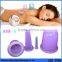 Silicone vacuum suction cup for massage /silicone vacuum massage cup