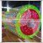 Funny water game walk on water plastic ball, PVC/'TPU inflatable water roller for sale, plastic water roller