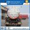 Environmental health 3cubic howo 4x2 vacuum sewage suction truck manufacturer