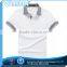 sales promotion high quality garment dyed banded collar polo shirts