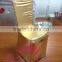 elegant removable wedding chiavari chair cover with golden and silver color