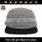 2015 promotional 100% wool hot sale custom design 5 panel sports hip-hop snap back cap