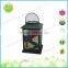 Metal lantern with spider man pattern Solar LED table light