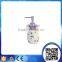 Hotel bathroom accessories liquid lotion resin soap dispenser with pump action