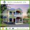 Gulf countries fire rated modern design prefab steel villa for sale