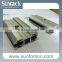 Thin film clamp solar aluminum brackets