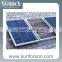 Solar shingle roof pv installation mount