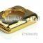 For apple watch housing 24k gold plated mirror finished housing smart watch for apple for apple smart watch