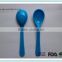 Melamine spoon and fork for children