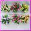 cheap mini artificial flower pot bonsai