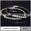 New items Snake chain jewelry magnet zircon bracelet