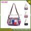 Fashion style crossing bag women messenger bags colorful sling bags