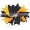 sassy Halloween Layered Korker Bow Grosgrain RIbbon hair clips for girls hairgrips with bands