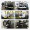 CNC lathe machine with multi-position electric knife holder and row combination
