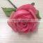 PU wedding flower head Artificial fake diamond rose head
