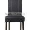HC-D014 best best sale black leather dining chair