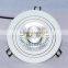 Round design with rotation and gimbal housing 20W 30w dimmable led downlight ajustable led downlights black