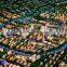 Custom made 3d architectural building model for urban planning