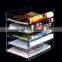acrylic file organizer display stand /holder with 5 layer