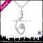 wholesale special designed silver male pendant with chain