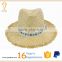 new cheap fashion wholesale natural riffia ribbon rope custom panama lady straw hat