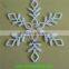 Indoor outdoor holiday led festoon lighting led sculpture snowflake light