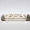 D-sub connector female 50 pins in terminal block