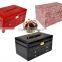 Luxury leather cosmetic cases