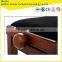 Hot selling walnut wooden adjustable piano bench