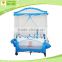 custom made baby cribs stainless steel luxury wholesale baby cribs with arch mosquito