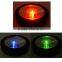 Cheap price factory direct sell colorful LED Bottle Coaster