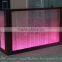 LED receiption with water bubble effection.
