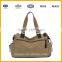 China Supplier PU canvas man's handbag canvas travel bag